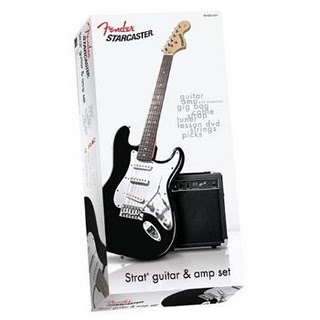 Fender Starcaster Strat Black Electric Guitar Amp Pack fender strat 220282706021820670 Fender Starcaster Strat Black Electric Guitar Amp Pack